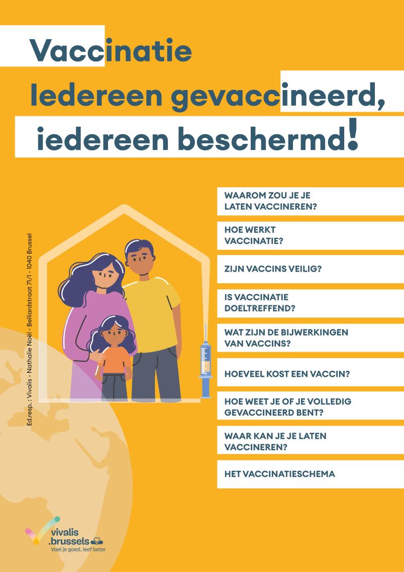 Vaccinatie. Iedereen gevaccineerd, iedereen beschermd!